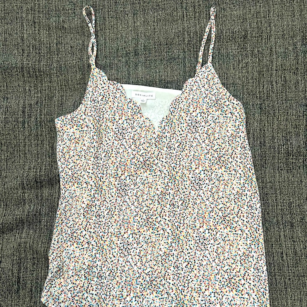 NWT multicolor cami